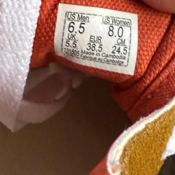 New Vans Old Skool Split Duck Canvas Multi Sneakers Low-Top Shoes Men’s 6 1/2 - Picture 7 of 8